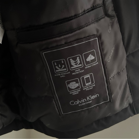 Calvin Klein Men’s Infinite Stretch Jacket With Polar Fleece Lined Bib - Picture 7 of 7